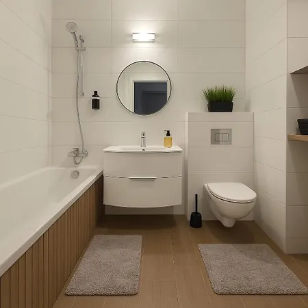 شقة Przyjazna Przystan Zaciszna 13- Drabinianka Miejska Plaza *