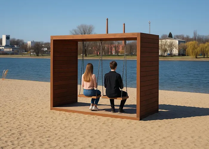 Апартаменты Przyjazna Przystan Zaciszna 13- Drabinianka Miejska Plaza *